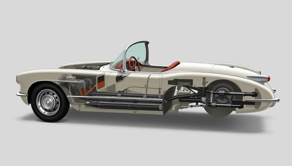 Body and Chassis Fundamentals of C1 Chevrolet Corvette