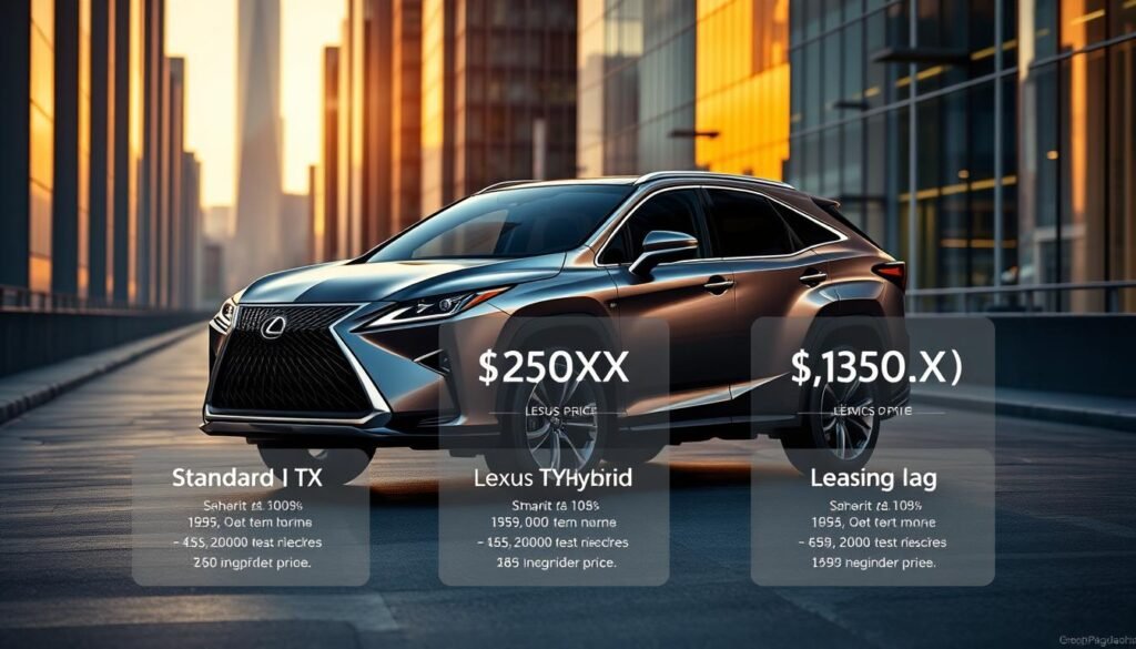 Lexus TX Price, Lexus TX Hybrid Price, and Lexus TX Lease Options