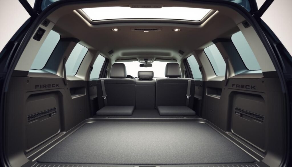 Practicality: ford taurus x interior, cargo space, and seating