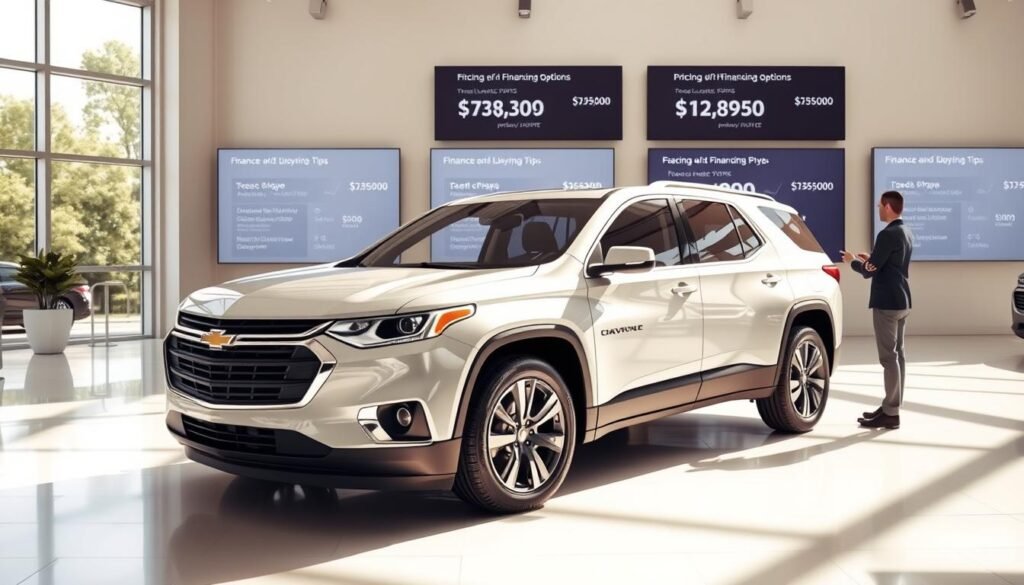 Pricing, Chevrolet Traverse lease, and buying tips