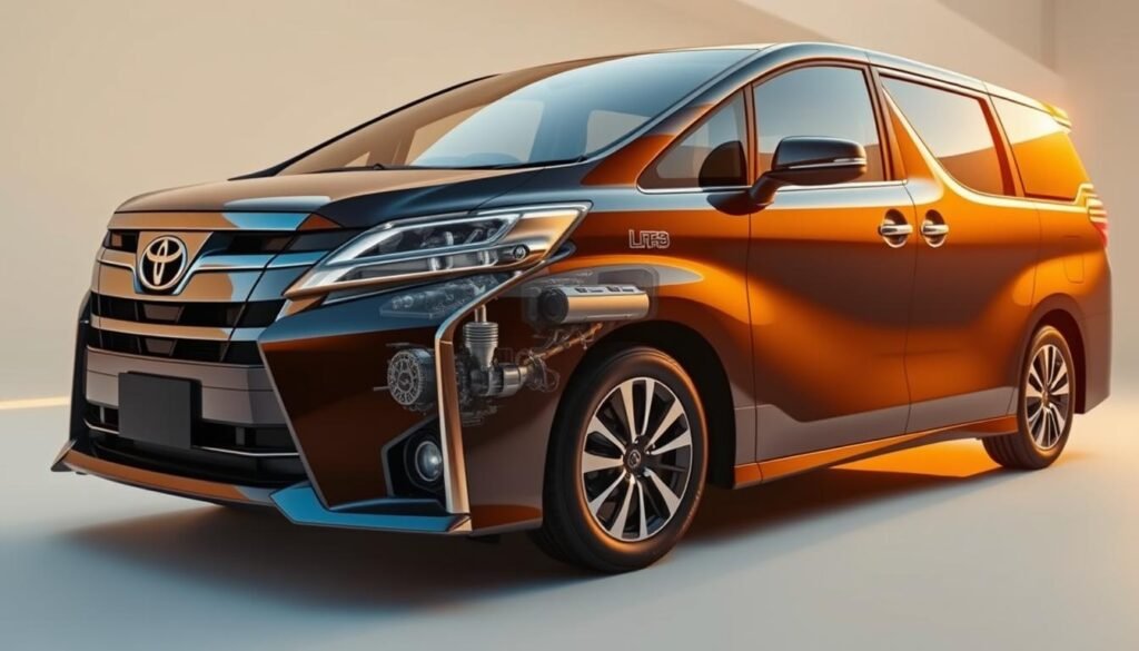 Toyota Alphard powertrains and hybrid technology