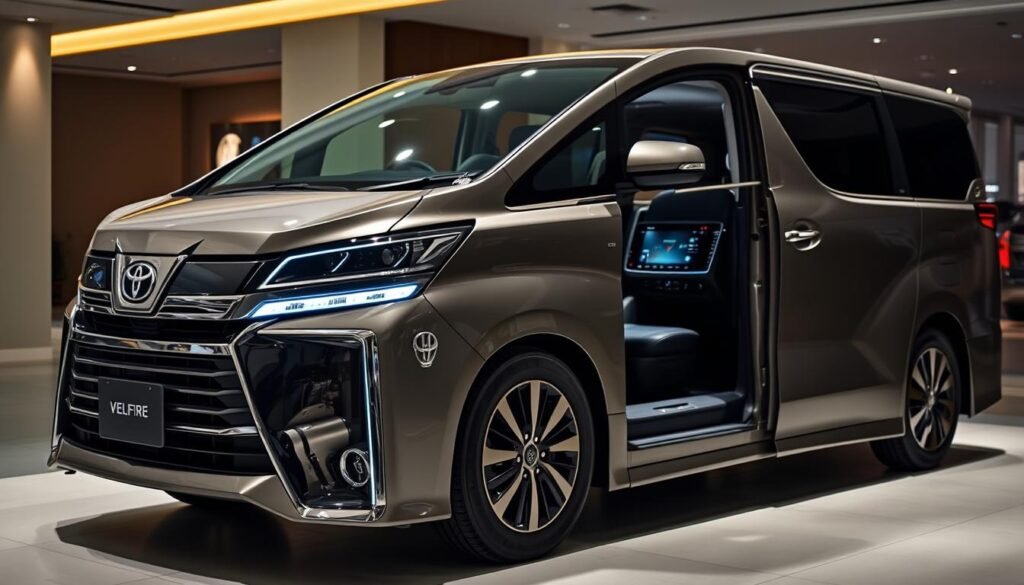 Toyota Vellfire Features and Connected Tech