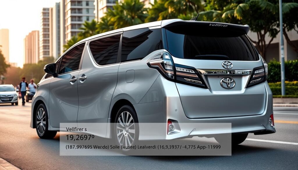 Toyota Vellfire price and variants context