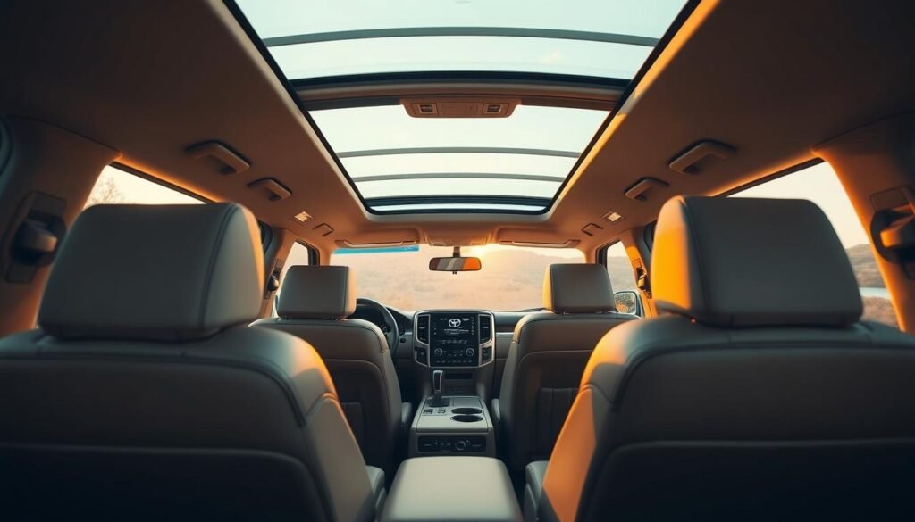 toyota land cruiser interior