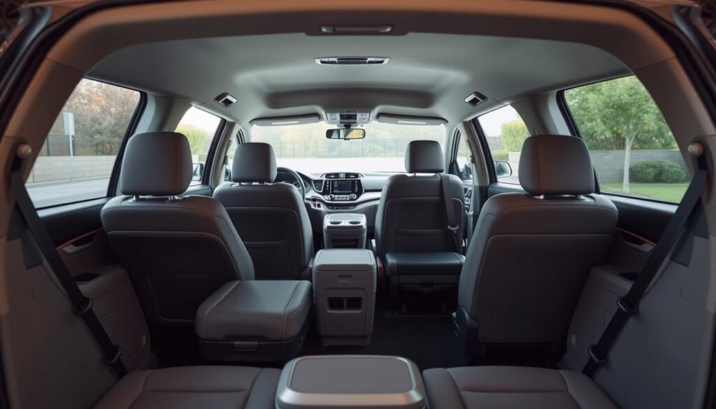 Honda Odyssey interior comfort and versatility Honda Odyssey interior comfort and versatility