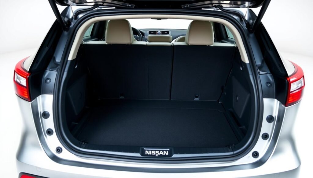 Nissan Qashqai trunk space and practicality Nissan Qashqai trunk space and practicality